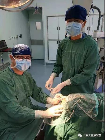 山西大医院用3D打印技术精准穿刺治疗脑出血