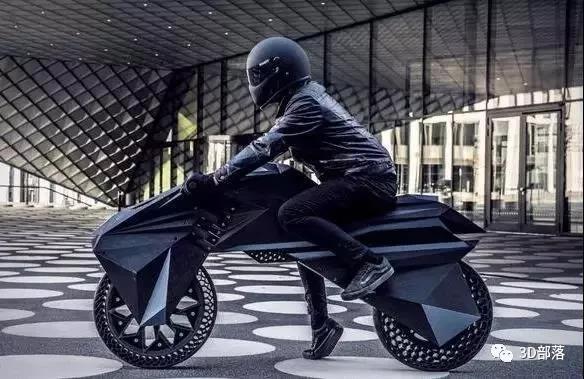 酷炫有用吗？3D打印的电动摩托，你确定跑起来不会散架？