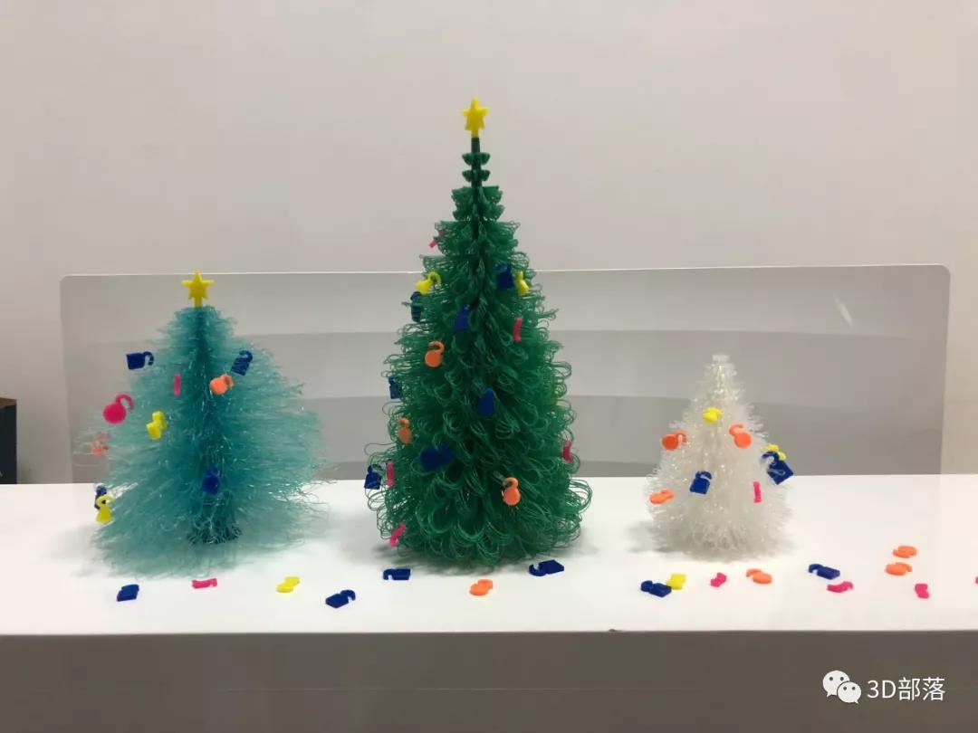 快闪 一波3D打印圣诞礼物