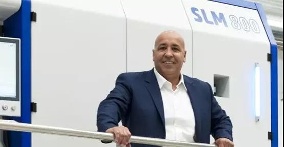 与SLM Solutions新任CEO-Meddah Hadjar先生讨论金属增材制造和航空航天应用