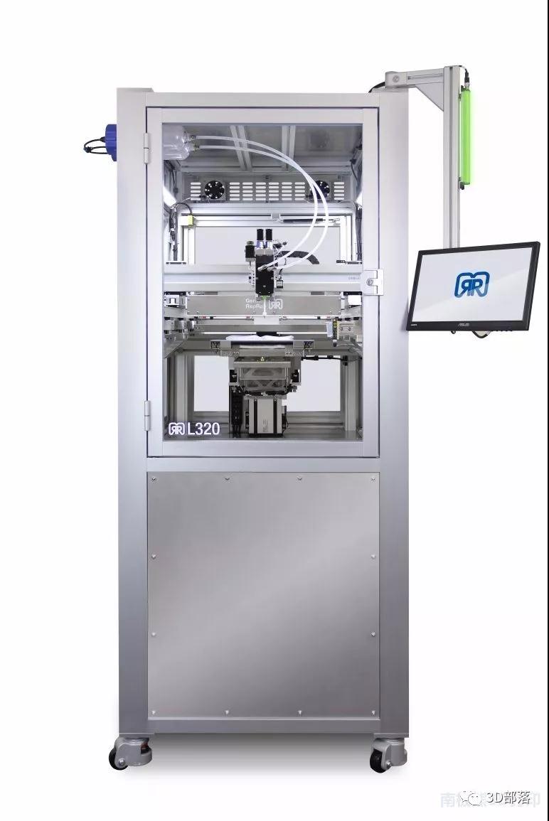 德国REPRAP推出液体硅胶3D打印机L320，可打印鞋垫
