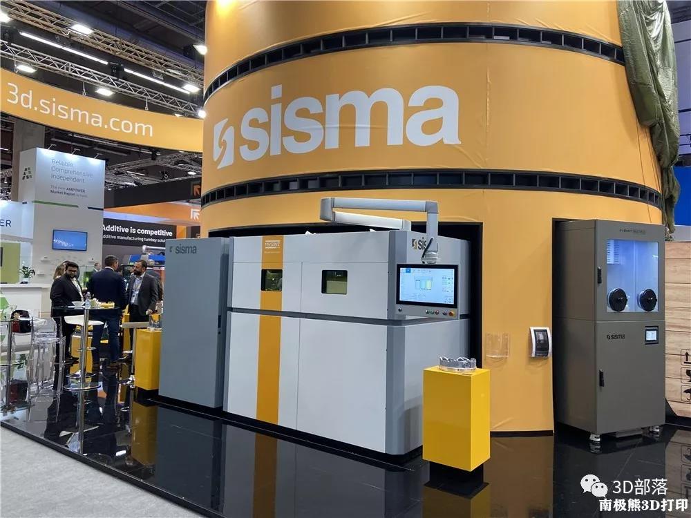意大利贵金属3D打印厂商Sisma展出激光金属融覆（LMF）3D打印机mysint300