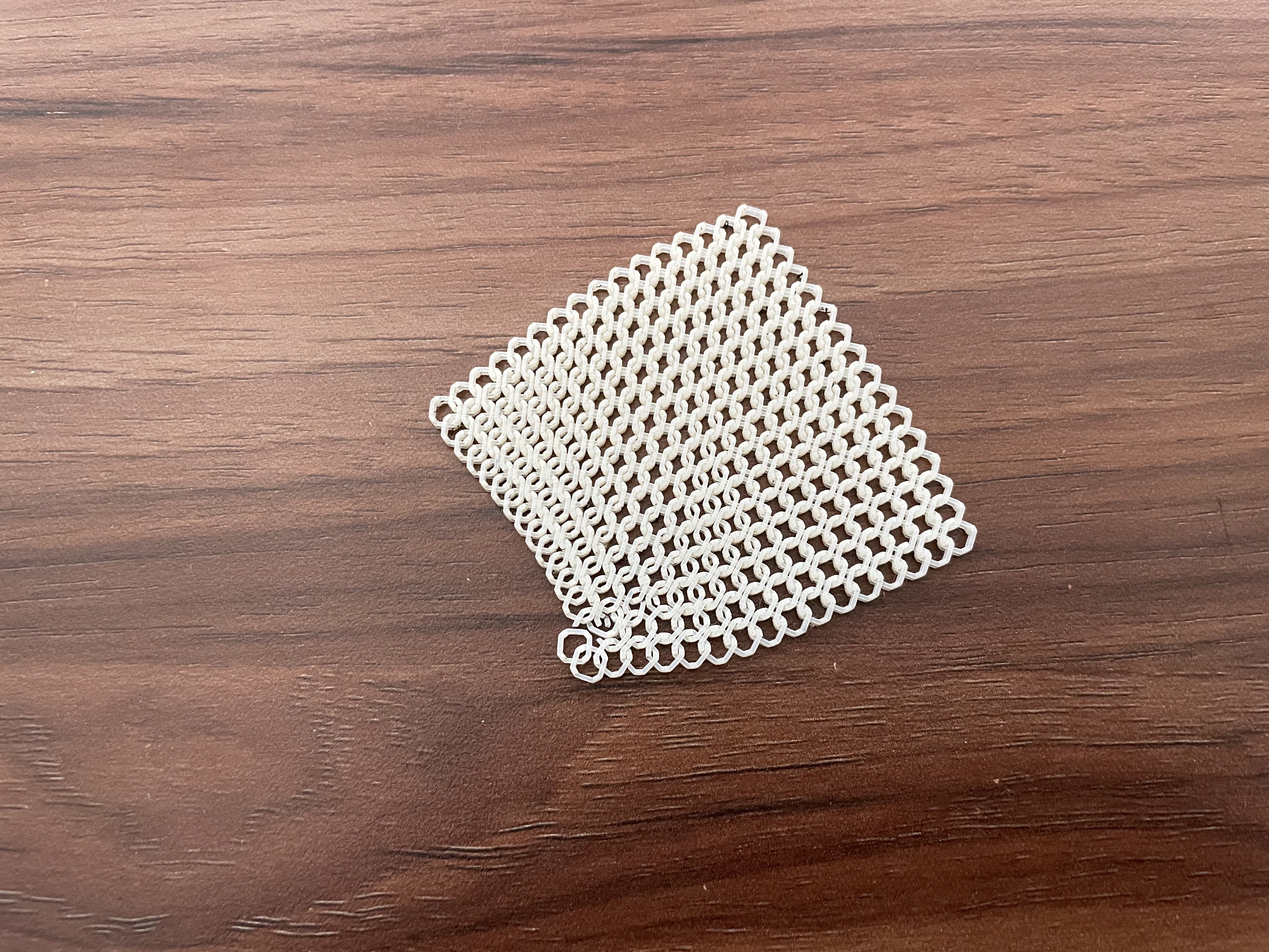 【视频】独门秘笈之锁子甲 工业级3D打印的呦