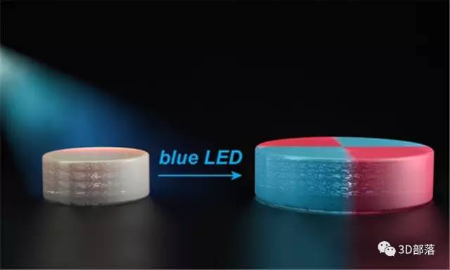 超级变变变 3D打印能被LED灯改变