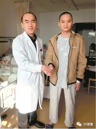 险！小伙被钢筋穿头; 幸！珠江医院3D打印补全颅骨